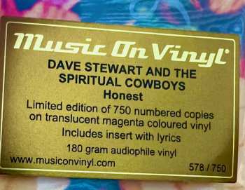 LP Dave Stewart And The Spiritual Cowboys: Honest CLR | NUM | LTD