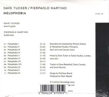 CD Dave Tucker: Melophobia LTD