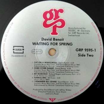 LP David Benoit: Waiting For Spring