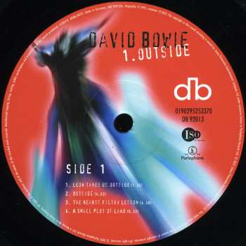 2LP David Bowie: 1. Outside (The Nathan Adler Diaries: A Hyper Cycle)