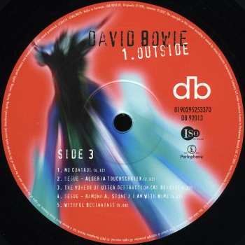 2LP David Bowie: 1. Outside (The Nathan Adler Diaries: A Hyper Cycle)