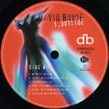 2LP David Bowie: 1. Outside (The Nathan Adler Diaries: A Hyper Cycle)