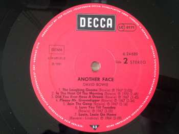 LP David Bowie: Another Face