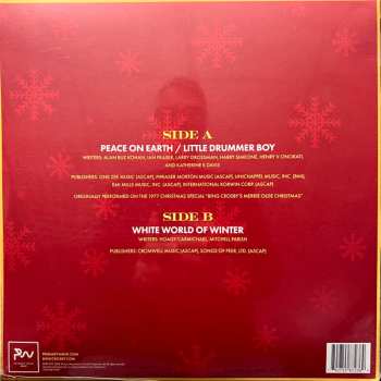 LP David Bowie: Peace On Earth / Little Drummer Boy PIC