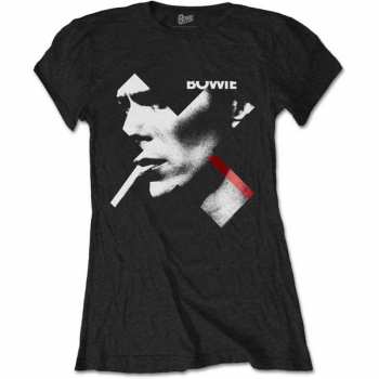 Merch David Bowie: Femmes T-shirt X Smoke Red 