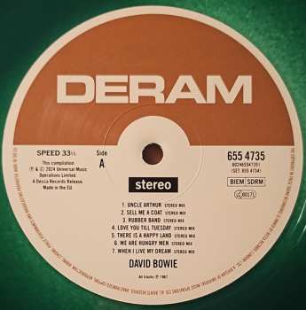 2LP David Bowie: David Bowie CLR | DLX | LTD