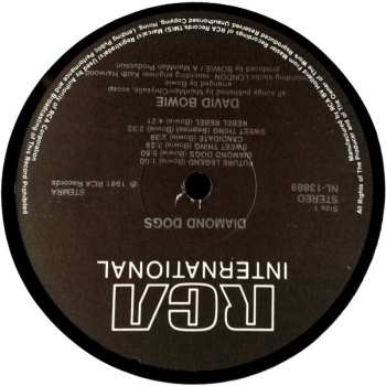 LP David Bowie: Diamond Dogs