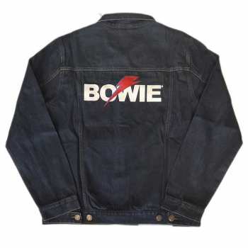 Marchandises David Bowie: Džínová Bunda Flash Logo David Bowie S