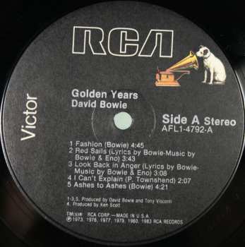 LP David Bowie: Golden Years