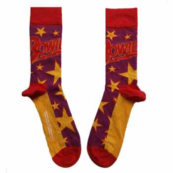 Merch David Bowie: Chaussettes à la cheville Stars Infill 