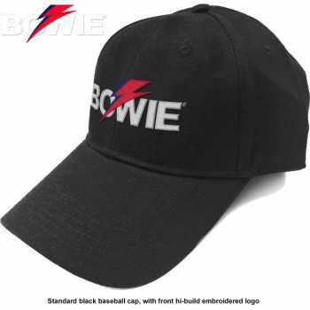 Merch David Bowie: Casquette Aladdin Sane Bolt Logo David Bowie