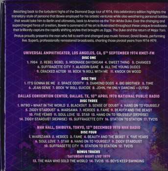 4CD/Coffret David Bowie: Live 74-79