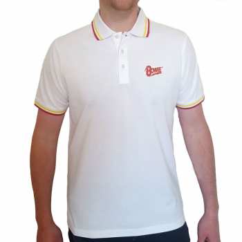 Merch David Bowie: Chemises polo Flash Logo David Bowie 