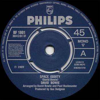 2SP/Coffret David Bowie: Space Oddity LTD