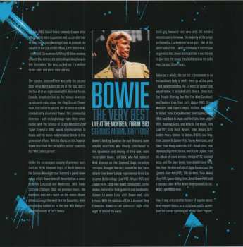 LP David Bowie: The Very Best - Live At The Montreal Forum 1983 Serious Moonlight Tour PIC
