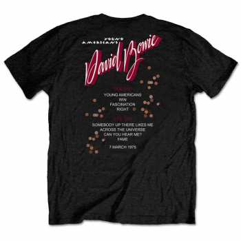 Marchandises David Bowie: Tričko Young Americans  S