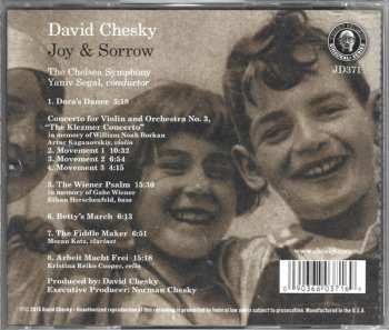 CD Yaniv Segal: Joy & Sorrow
