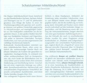 CD Barockorchester L'Arpa Festante: Psalmen & Lobgesänge - Aus Dem Mitteldeutschen Barock