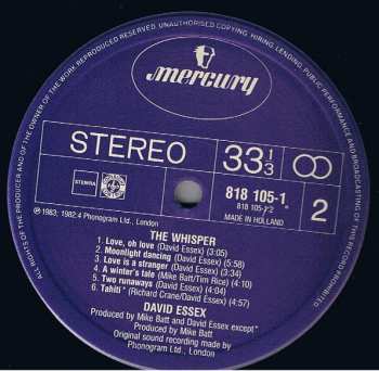 LP David Essex: The Whisper
