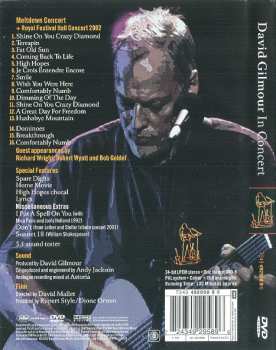 DVD David Gilmour: David Gilmour In Concert