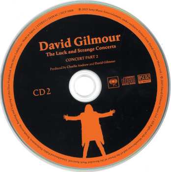 2CD/2Blu-ray David Gilmour: The Luck And Strange Concerts