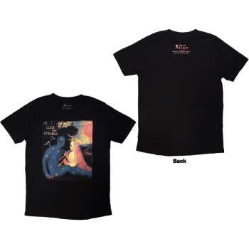 Marchandises David Gilmour: David Gilmour Unisex T-shirt: Luck & Strange London 2 (black) (back Print & Ex-tour) (small) S