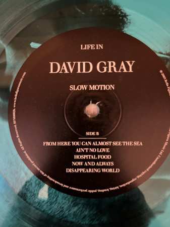 2LP David Gray: Life In Slow Motion CLR | LTD | DLX