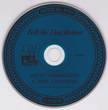 CD David Greenberger: Tell Me That Before