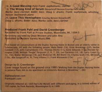 CD David Greenberger & The Pahltone Scooters: Fractions By Stella