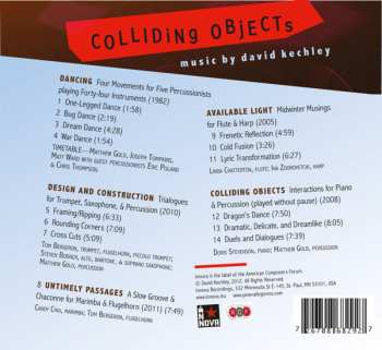 CD David Kechley: Colliding Objects