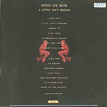 5LP/Coffret David Lee Roth: The Warner Recordings 1985-1994