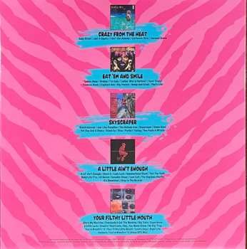 5LP/Coffret David Lee Roth: The Warner Recordings 1985-1994