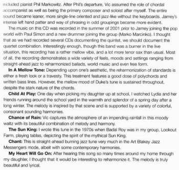 CD David Liebman Group: In A Mellow Tone