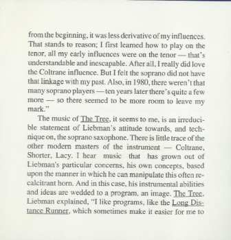 CD David Liebman: The Tree
