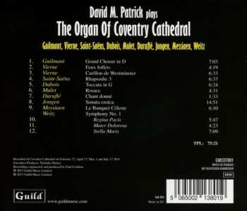 CD David M. Patrick: David M. Patrick Plays The Organ Of Coventry Cathedral