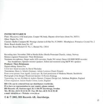 CD David Maslanka: Quintets Nos. 1 - 3