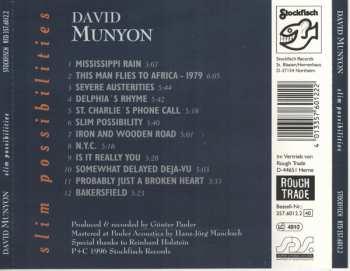 CD David Munyon: Slim Possibilities