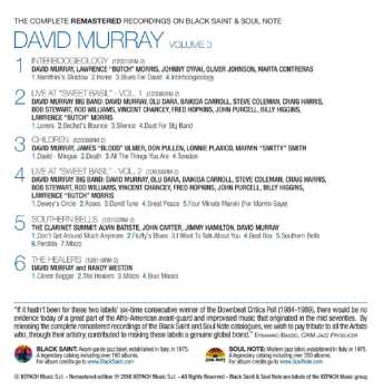 6CD/Coffret David Murray: The Complete Remastered Recordings on Black Saint & Soul Note Volume 3