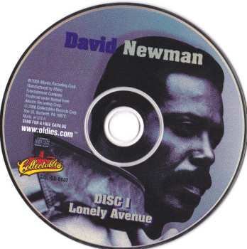 2CD David "Fathead" Newman: Lonely Avenue / Newmanism
