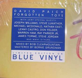 LP David Paich: Forgotten Toys LTD | CLR