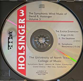 CD David Holsinger: The Symphonic Wind Music Of David R. Holsinger Volume 3