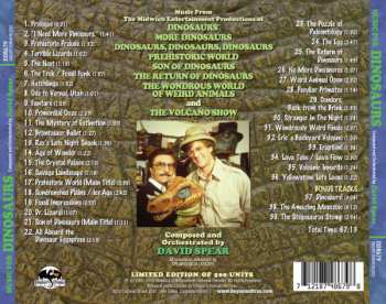 CD David Spear: Music for Dinosaurs LTD