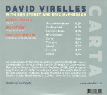 CD Eric McPherson: Carta