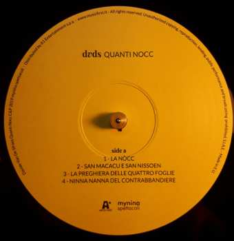 3LP Davide Van De Sfroos: Quanti Nocc