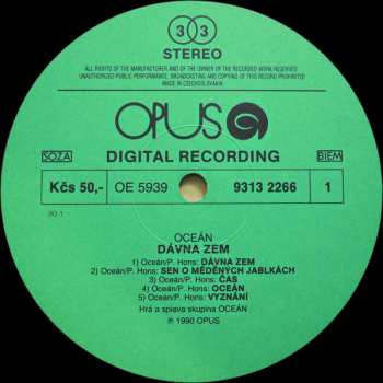 LP Oceán: Dávná Zem