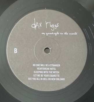 LP Dax Riggs: Say Goodnight To The World