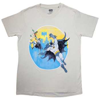 Marchandises Dc Comics: Dc Comics Unisex T-shirt: Batman Bat Leap (small) S
