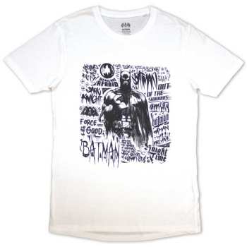 Merch Dc Comics: T-shirt Batman - Scribbler