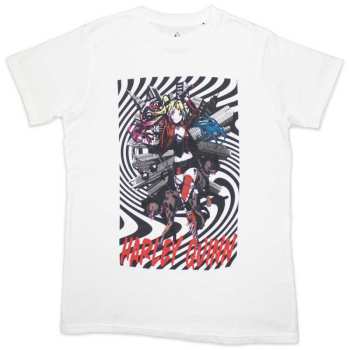 Merch Dc Comics: T-shirt Harley Quinn Spiral