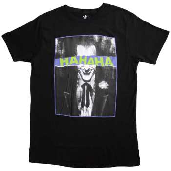 Merch Dc Comics: T-shirt Joker Hahaha Eyes